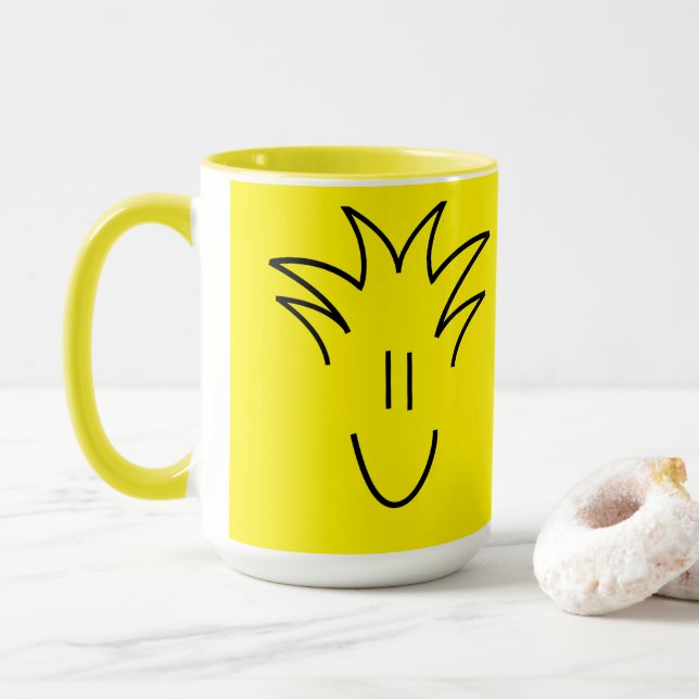 SmileyLogo 15oz. Kombination Mugg (Med munk)