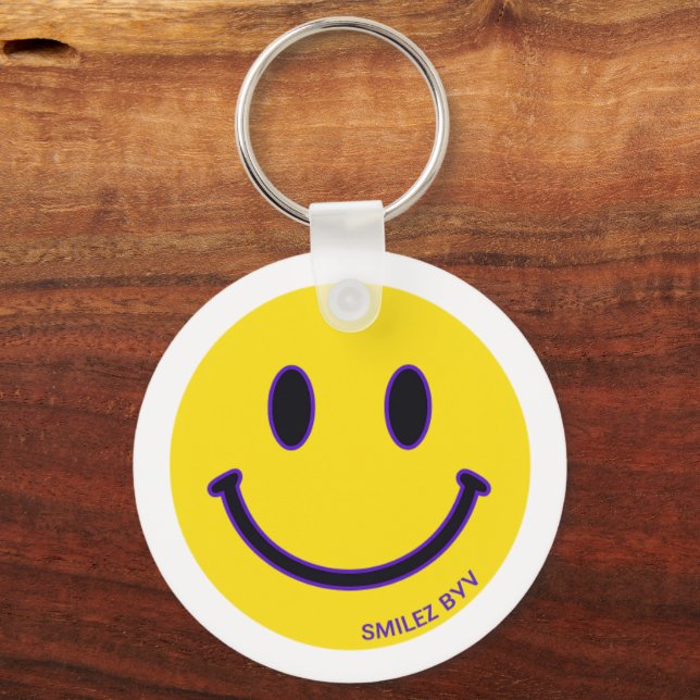 SMILEZ BY V Upplyftande Nyckelring (Framsida)