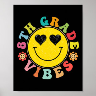 Smilgåva från Klass Vibes Lycklig Ansikte till Sch Poster