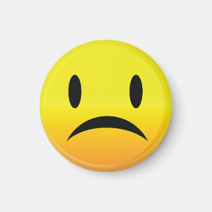 Smilie ansikteledsen magnet