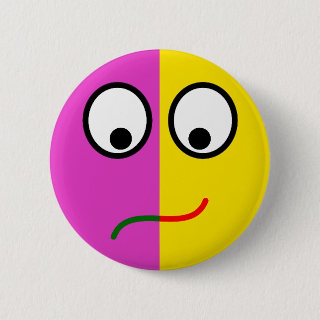 Smilie Lachen Weinen laughing crying Knapp (Framsida)