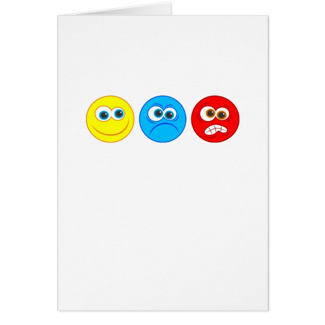 Smilies Hälsningskort (Framsidan)