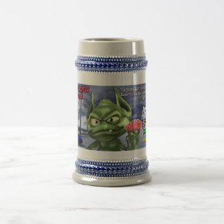 Smilin Gobby öl Stein Sejdel