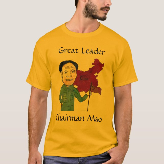 Smilin Mao Tee Shirt (Framsida)