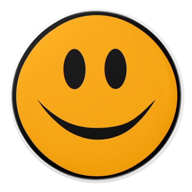 Smiling Ansikte Emoji Knopp (Framsidan)