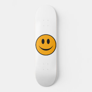 Smiling Ansikte Emoji Mini Skateboard Bräda 18,5 Cm