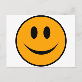 Smiling Ansikte Emoji Vykort