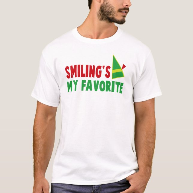 SMILING ÄR MIN FAVORITE T SHIRT (Framsida)