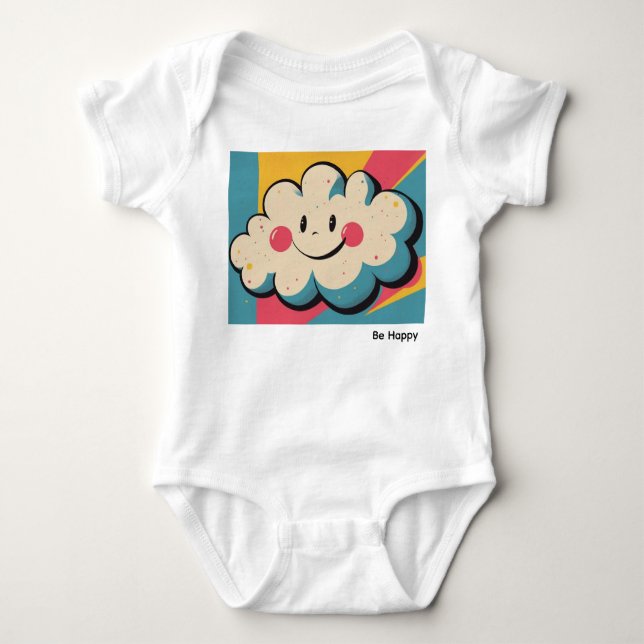 Smiling Cloud T Shirt (Framsida)