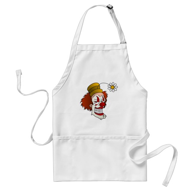 Smiling Clown Apron Förkläde (Framsidan)