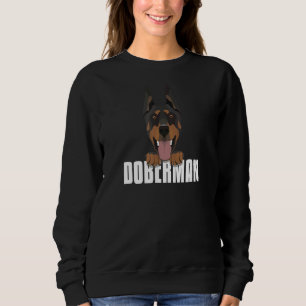 Smiling Doberman T Shirt
