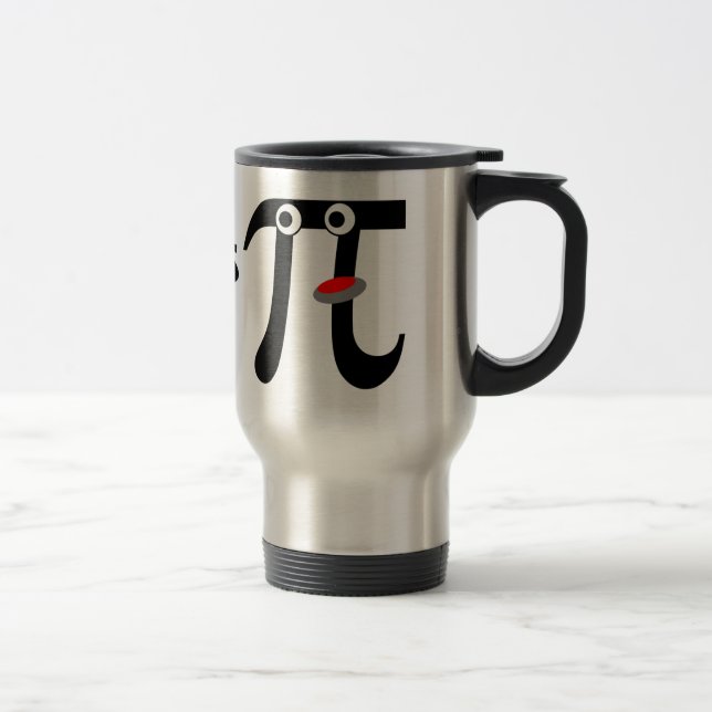 Smiling Eats Pi Aluminium Resemugg (Höger)