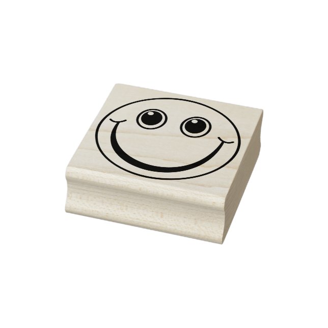 Smiling Emoji Ansikte Stämpel (Stämpel)