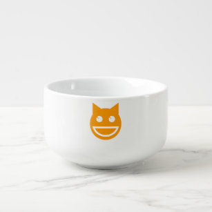 Smiling Emoji Cat Soppmugg