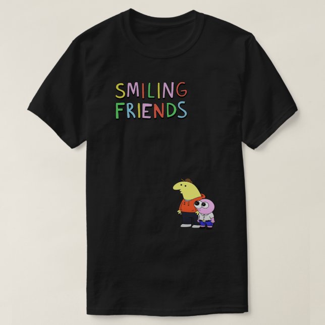 Smiling Friends Charlie Pim T Shirt (Design framsida)