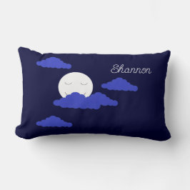 Smiling Full Moon with Clouds:  Lumbarkudde