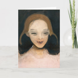 Smiling Girl, Helene Schjerfbeck Kort