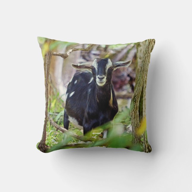Smiling Goat Kudde (Framsida)