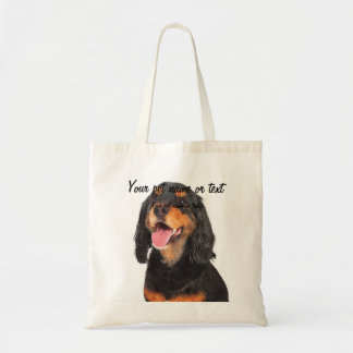 Smiling Gordon Setter Hund Tygkasse