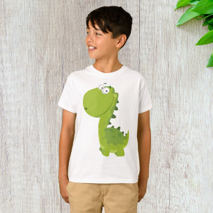 Smiling Grönt Dino T Shirt