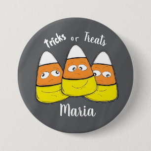 Smiling Halloween Maj Candy Knapp