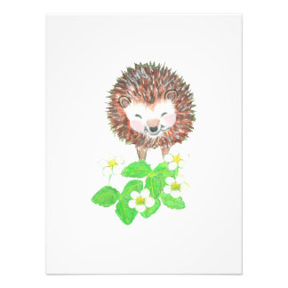 Smiling Hedgehog Fototryck