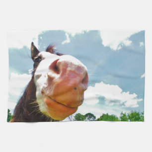 Smiling Horse Kökshandduk