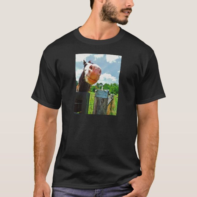 Smiling Horse T-shirt (Framsida)