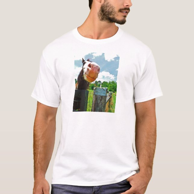Smiling Horse T-shirt (Framsida)