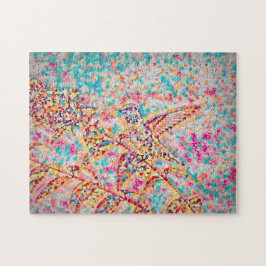 Smiling Hummingbird Jigszle Puzzle Pussel