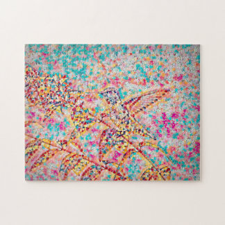 Smiling Hummingbird Jigszle Puzzle Pussel