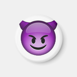 Smiling Imp - Emoji Magnet