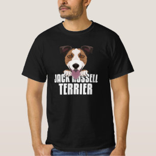 Smiling Jack Russell Terrier T Shirt