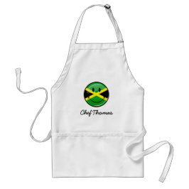 Smiling Jamaican Flagga Förkläde