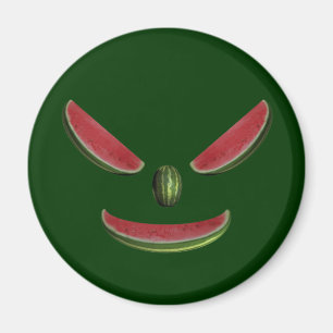 Smiling Melon Ansikte Magnet