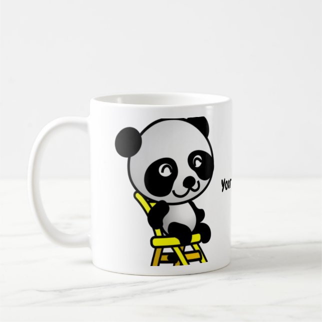 Smiling Panda Kaffemugg (Vänster)
