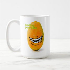 Smiling Pawpaw träffades n Goue Tand Kaffemugg