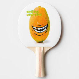 Smiling Pawpaw träffades n Goue Tand Pingisracket