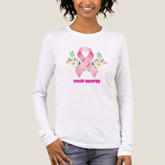 Smiling Pink Breast Cancer Awareness Ribbon T Shirt