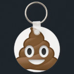 Smiling Poop Emoji Nyckelring<br><div class="desc">En lycklig-pil</div>