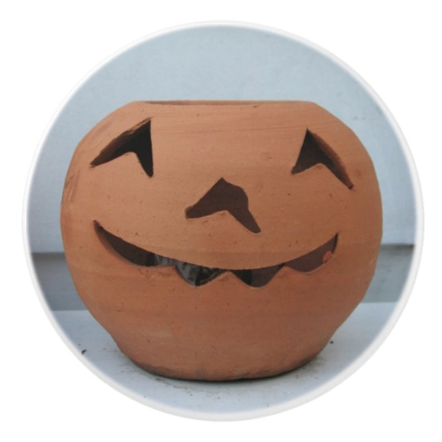 Smiling Pumpkin Knopp (Framsidan)