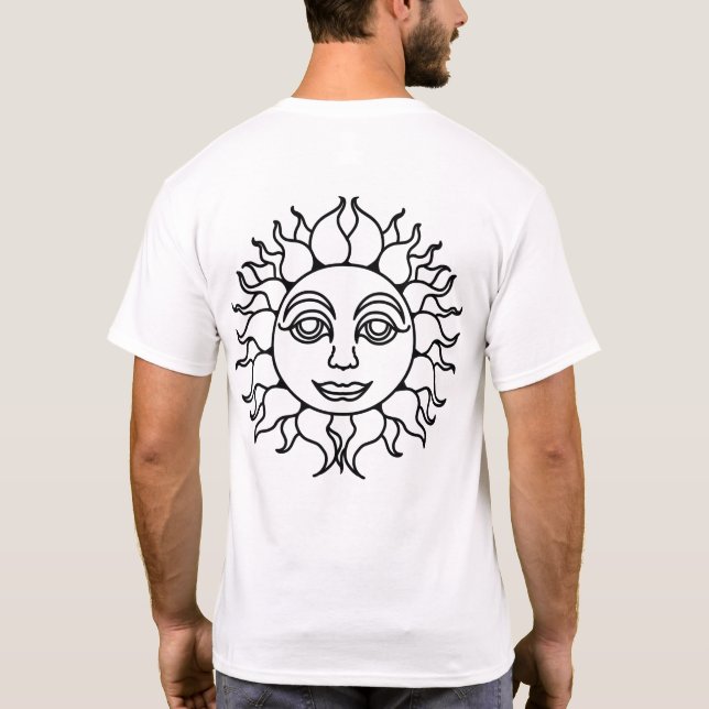 Smiling Rays of Sunshine T Shirt (Baksida)