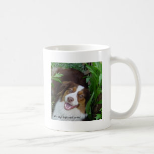 Smiling Red Tri Aussie Kaffemugg