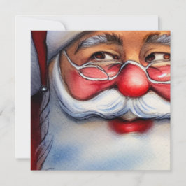 Smiling Santa Kort