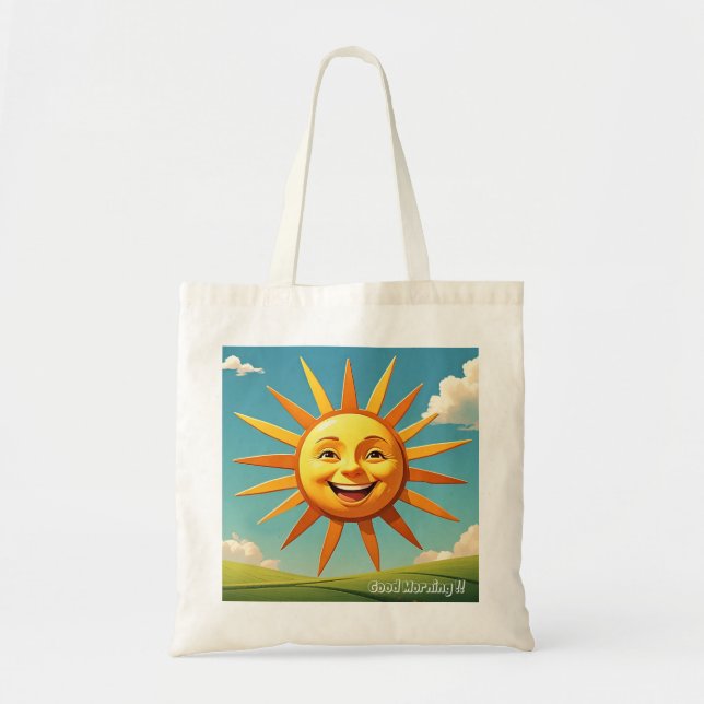 " SMILING SOL " TYGKASSE (Framsidan)