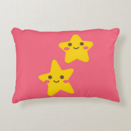 Smiling Stars Accent Pillow Prydnadskudde