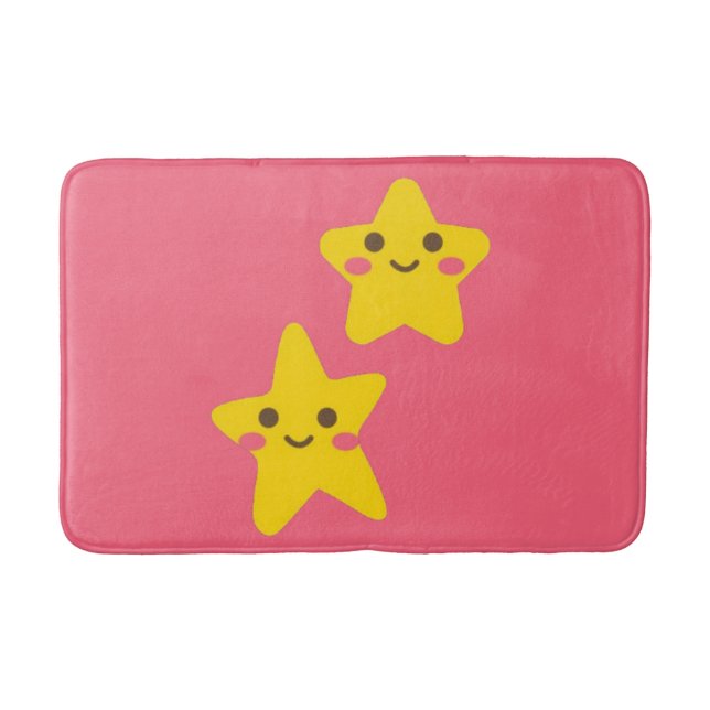Smiling Stars Bath Mat Badrumsmatta (Framsidan)