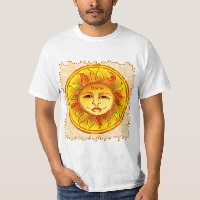 Smiling Sun T Shirt (Framsida)