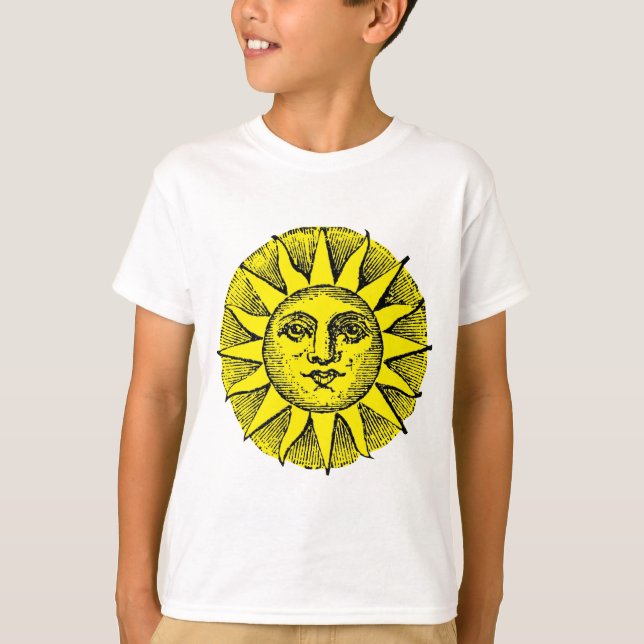 Smiling sun t-shirt (Framsida)
