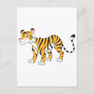 Smiling Tiger Vykort